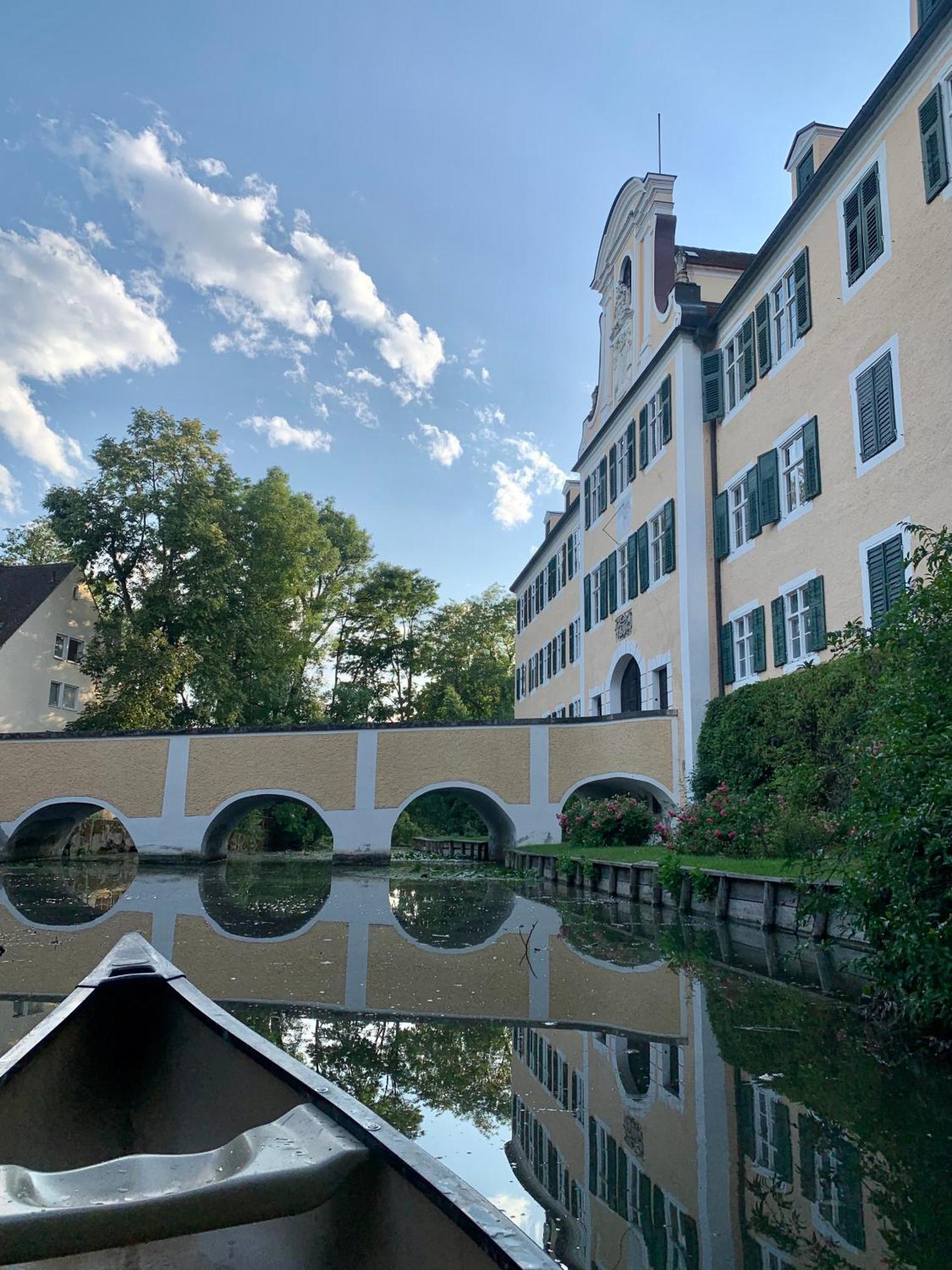 Wohnen Im Wasserschloss Sandizell Шробенхаузен Экстерьер фото